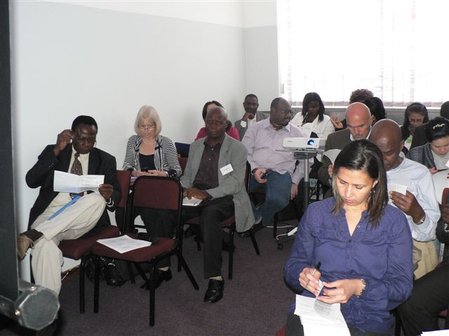 In seminar room